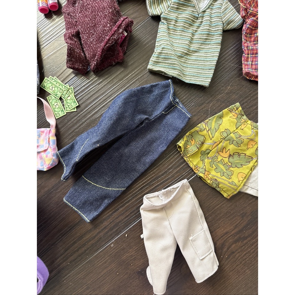 Huge 2000s Barbie & Ken Doll Clothes Lot Shoes Dresses Y2K Fashion Accessories - Picture 7 of 10